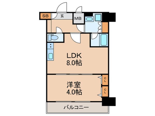 スプランディッドⅦの物件間取画像